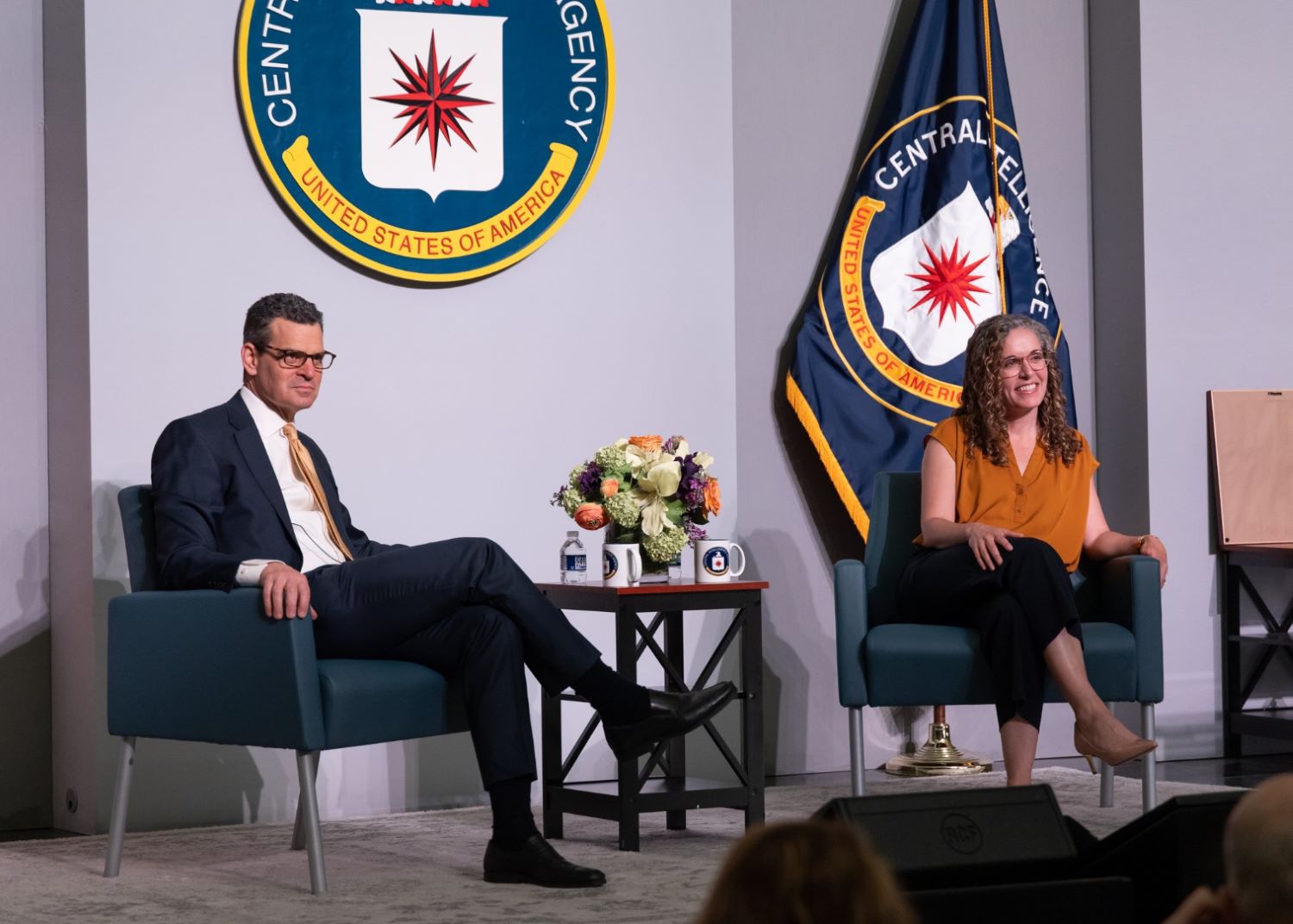 CIA executives in a conference