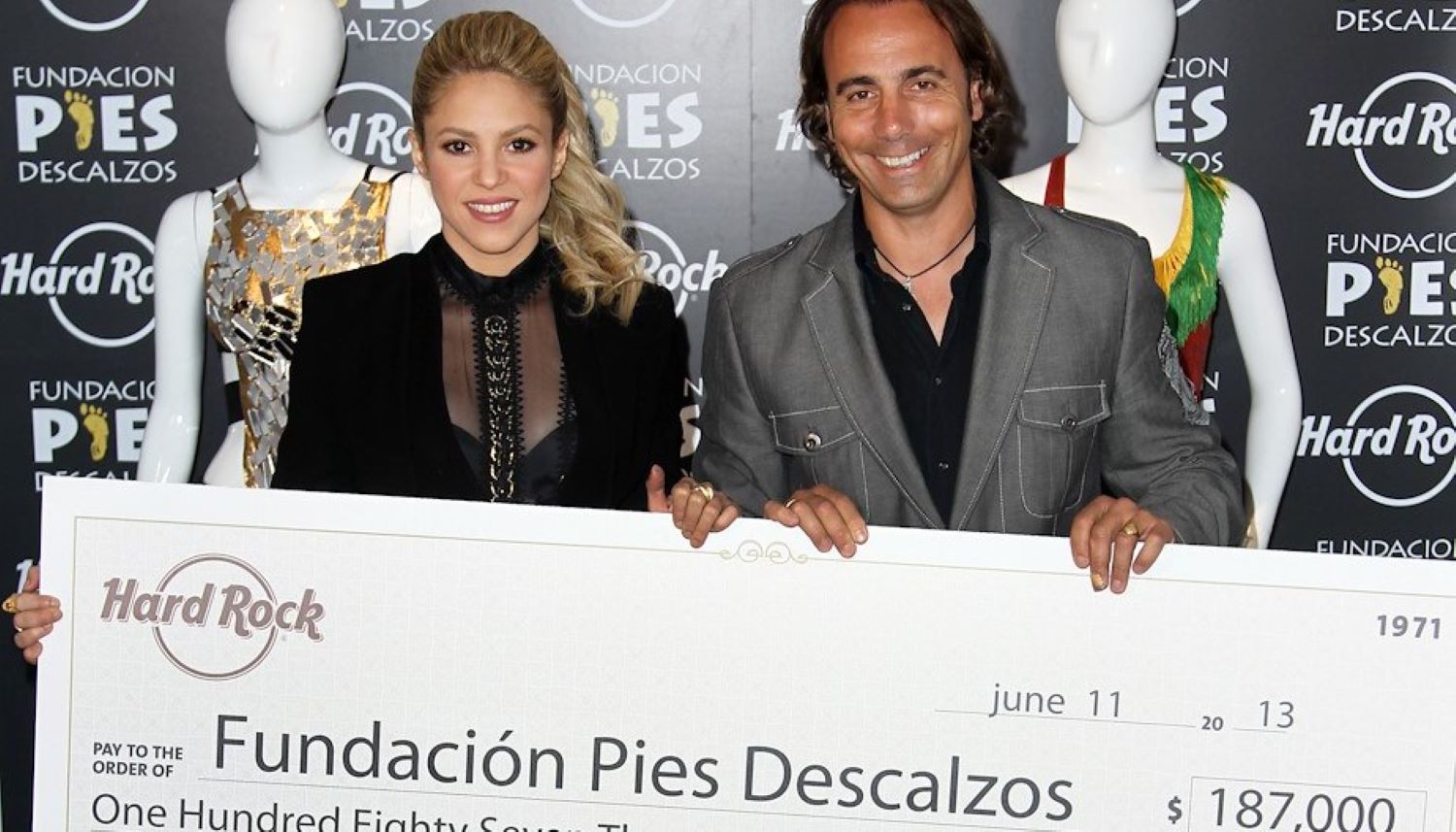 Shakira donated to Hard Rock