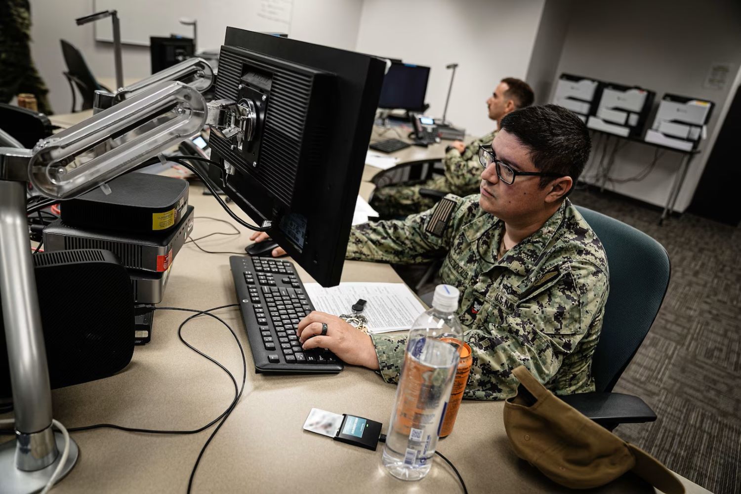 DoD IT Specialist working