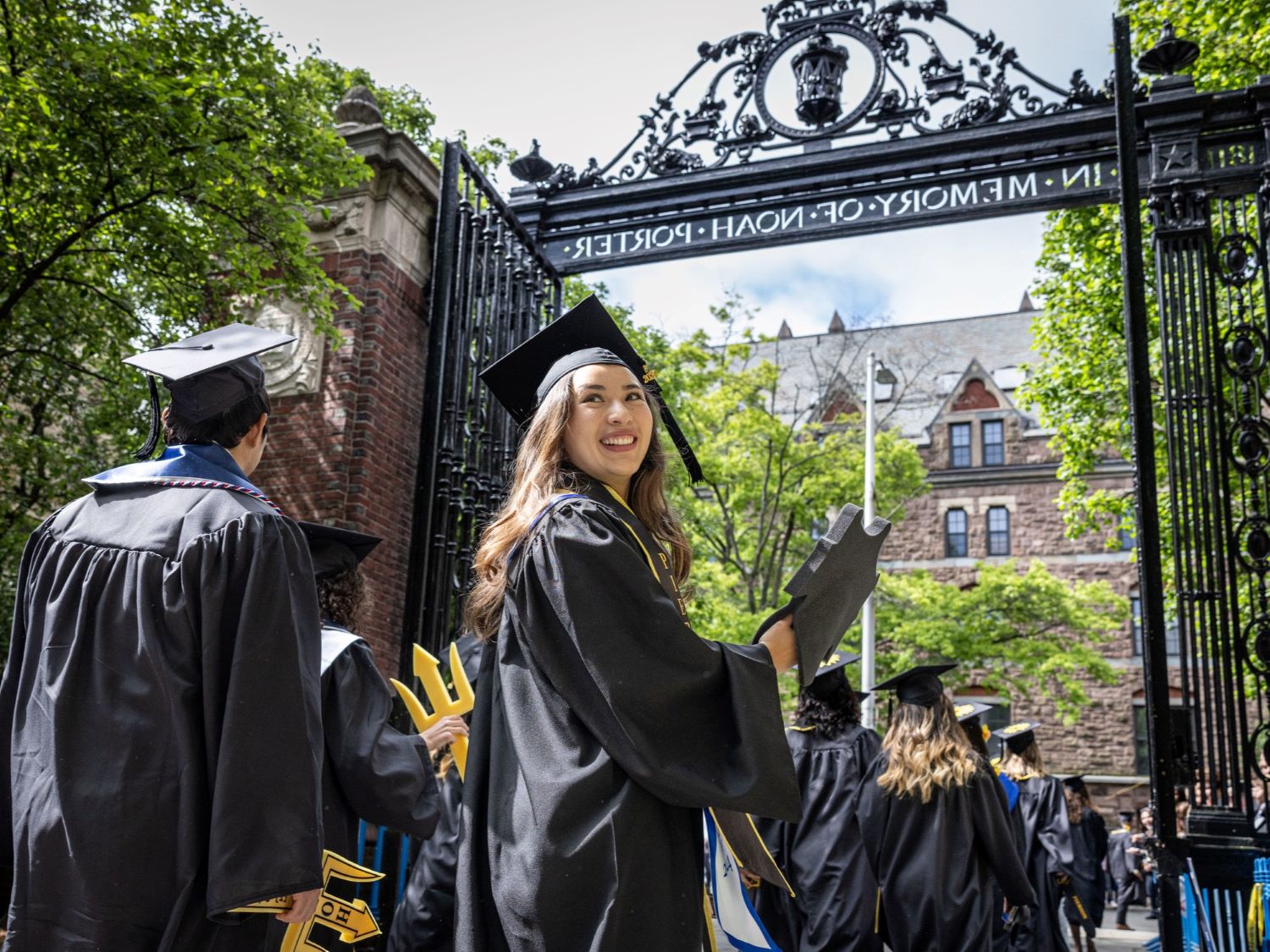 Yale University graduation day