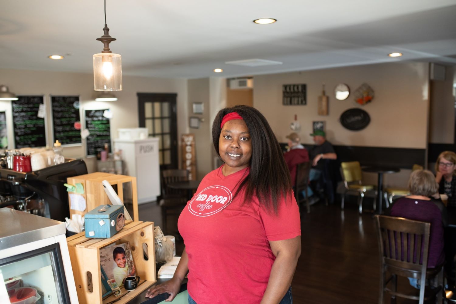 Red Door Coffee owner Lynsi Steed