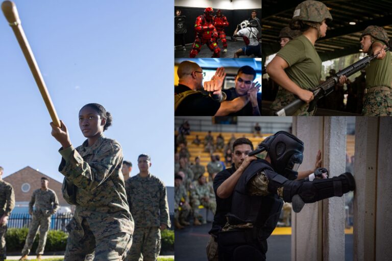 soldiers' hand to hand combat moments