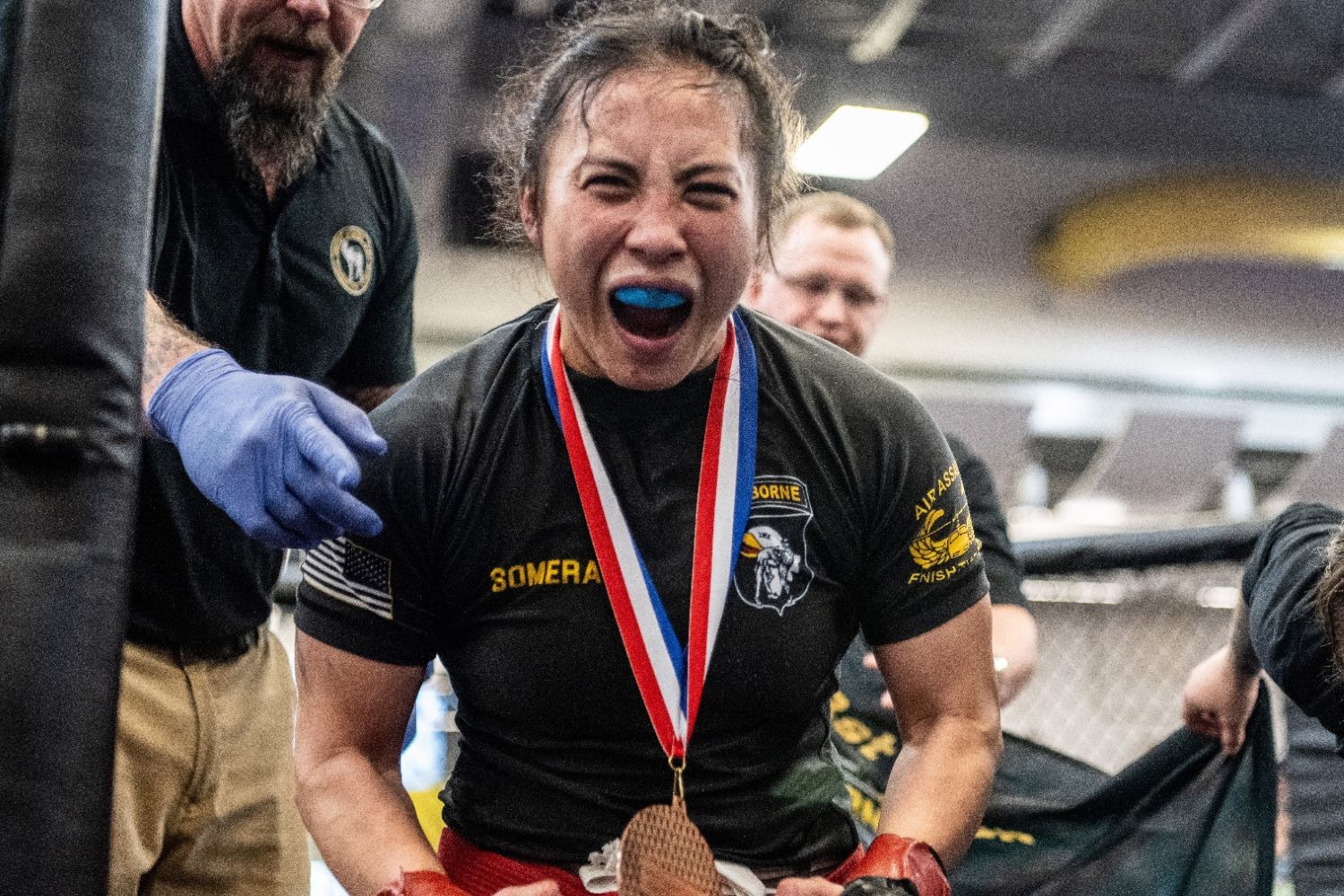 1LT Allene Somera, 101st Airborne, won the Lacerda Cup