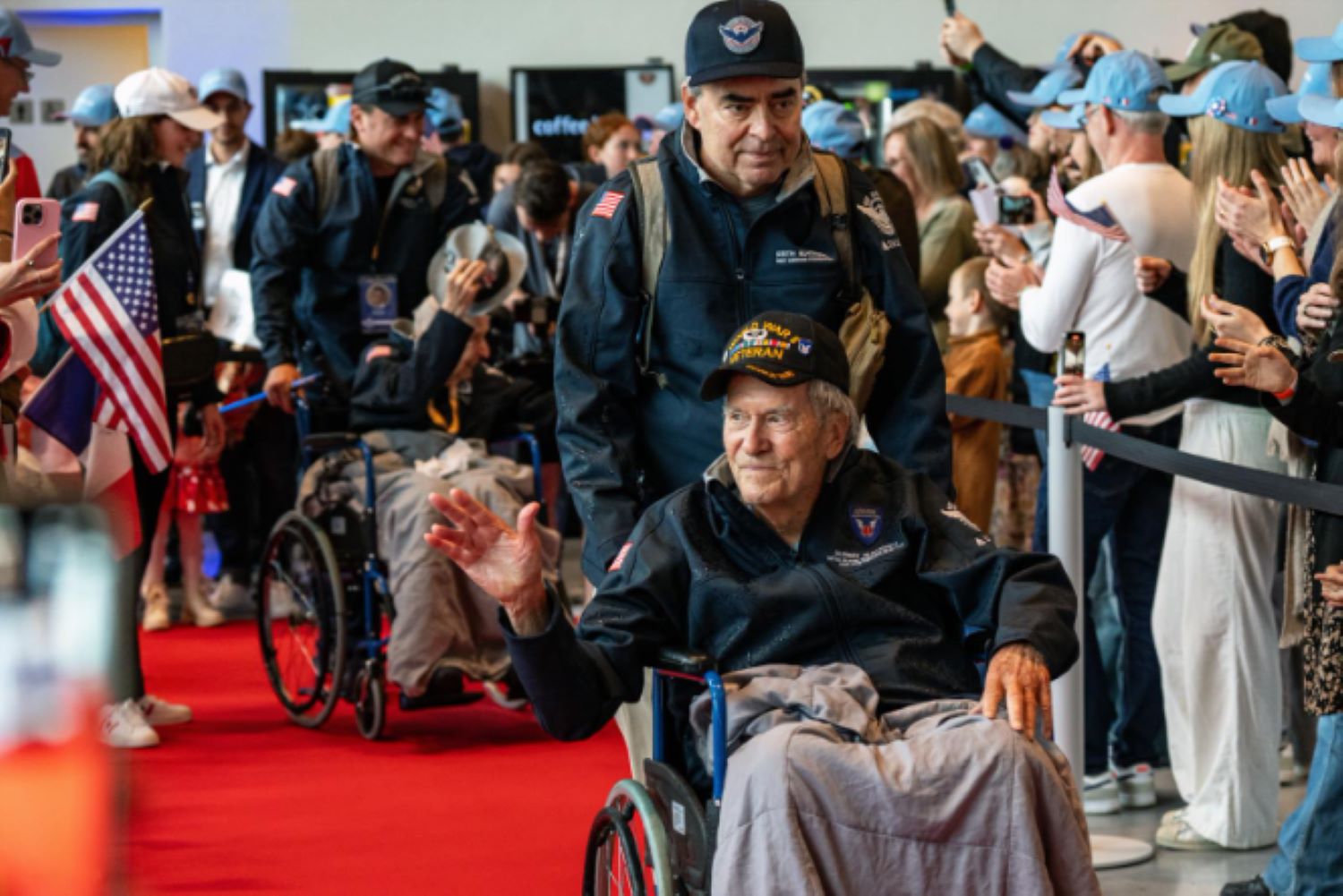 old veteran in D-Day