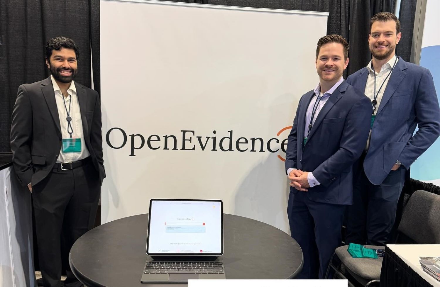 OpenEvidence's executives in an event