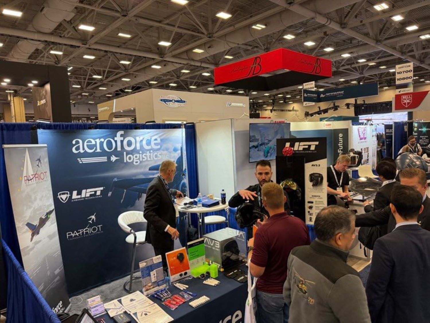 Aeroforce Logistics in an event