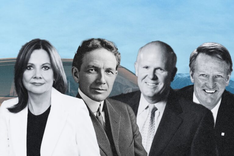 GM's CEOs over the years